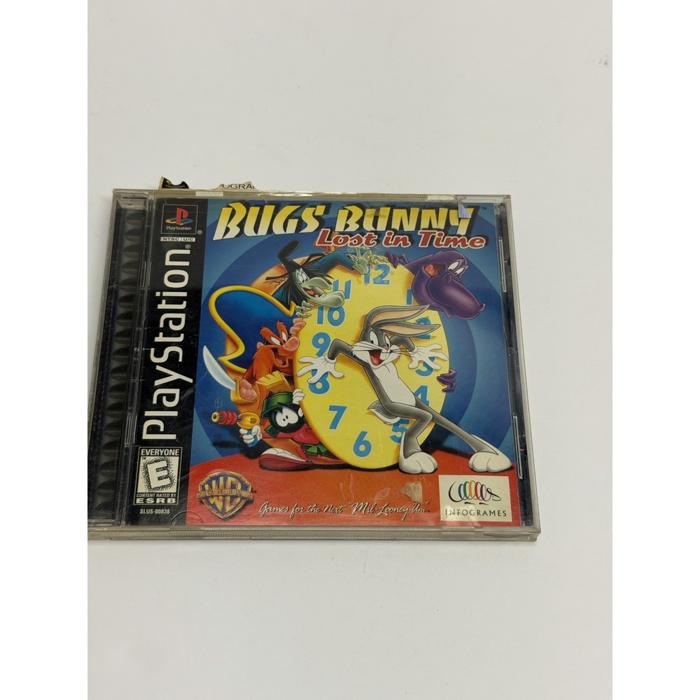 Infogrames Bugs Bunny: Lost in Time PS1 NTSC-U/C (US/Canada) E in Case